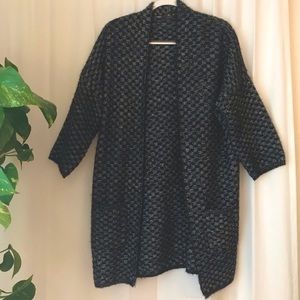 Maxsport checked sweater jacket